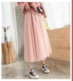 Jupe Tulle Rose Poudré