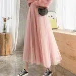 Jupe Tulle Rose Poudré
