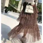 Jupe Tulle Leopard
