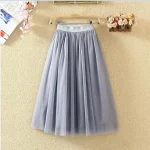 Jupe Tulle Mi Longue