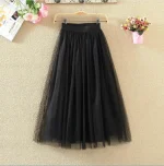Jupe Tulle Mi Longue