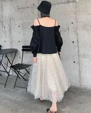 Jupe Tulle Pois