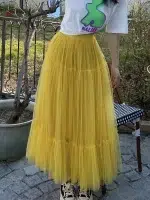 Jupe Tulle Doré