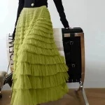 Jupe Longue Tulle Bouffante