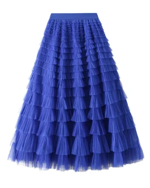 Jupe Longue Tulle Bouffante