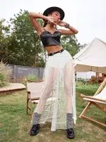 Jupe Tulle Transparente