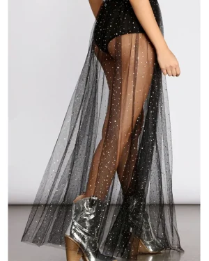 Jupe Tulle Transparente