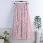 Jupe Tulle Pailleté Femme