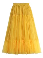 Jupe Tulle Doré
