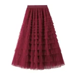 Jupe Longue Tulle Bouffante