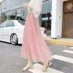 Jupe Tulle Pailleté Femme