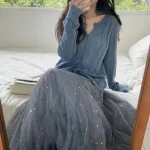 Jupe Tulle Pailleté Femme