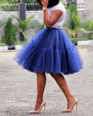 Jupe Maxi Froufrou