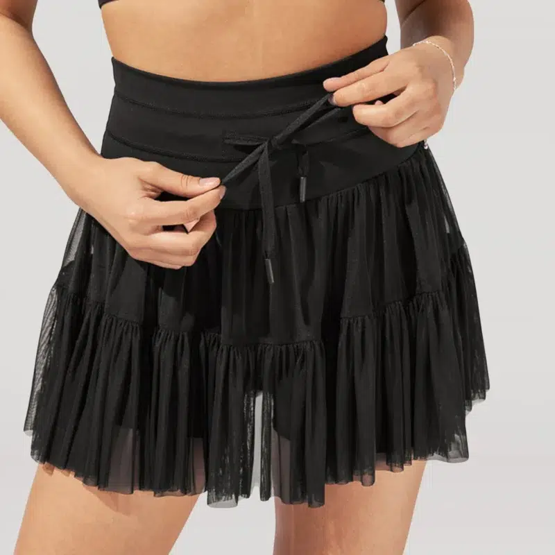 Jupe Tulle Courte Noir