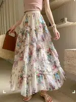 Jupe Tulle Fleurie