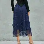 Jupe Tulle à Fleur
